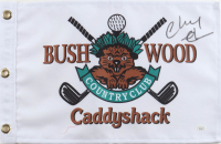 Chevy Chase Signed "Caddyshack" Bushwood Country Club Pin Flag (JSA) at PristineAuction.com