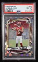 Jayden Daniels 2024 Donruss The Rookies #TR37 RC (PSA 10) at PristineAuction.com
