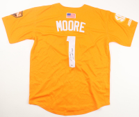 Christian Moore Signed Volunteers Nike Authentic Jersey Inscribed "2024 Natty Champs" (PSA) at PristineAuction.com