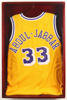Kareem Abdul-Jabbar Signed Custom Framed Jersey Display (Radtke) at PristineAuction.com