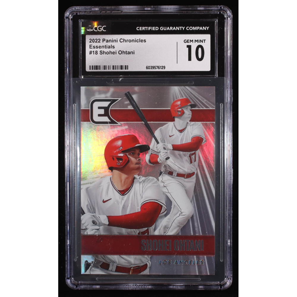 Shohei Ohtani 2022 Panini Chronicles Essentials #18 (CGC 10) at PristineAuction.com