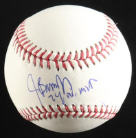Jeff Burroughs Signed OML Baseball Inscribed "74 AL MVP" (Schwartz) at PristineAuction.com