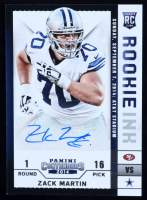 Zack Martin 2014 Panini Contenders Rookie Ink #8 RC at PristineAuction.com