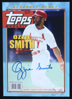 Ozzie Smith 2019 Topps Archives Topps Magazine Autographs Blue #TMAOS #16/25 at PristineAuction.com