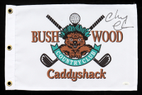 Chevy Chase Signed "Caddyshack" Bushwood Country Club Pin Flag (JSA) at PristineAuction.com