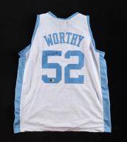 James Worthy Signed Jersey (Beckett) at PristineAuction.com