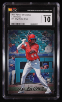 Elly De La Cruz 2023 Panini Chronicles Luminance #25 RC (CGC 10) at PristineAuction.com