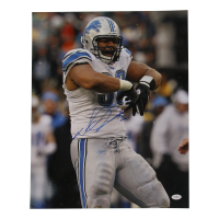 Ndamukong Suh Signed Lions 16x20 Photo (JSA) at PristineAuction.com