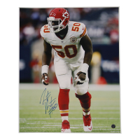 Justin Houston Signed Chiefs 16x20 Photo (Authentic Ink) at PristineAuction.com