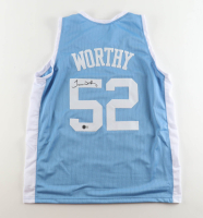 James Worthy Signed Jersey (Beckett) at PristineAuction.com