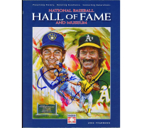 Paul Molitor & Rollie Fingers Signed 2004 "National Baseball Hall of Fame" Magazine (JSA) at PristineAuction.com