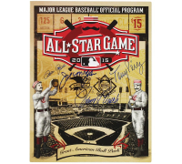 "2015 All-Star Game" Magazine Signed By (4) with Johnny Bench, Pete Rose, Joe Morgan & Tony Perez (JSA) at PristineAuction.com