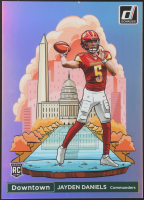 Jayden Daniels 2024 Panini Donruss Football Oversized Downtown Jumbo #16 RC at PristineAuction.com