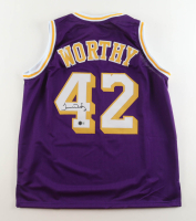 James Worthy Signed Jersey (Beckett) at PristineAuction.com