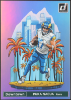 Puka Nacua 2024 Panini Donruss Football Oversized Downtown Jumbo #20 at PristineAuction.com