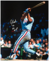 Jeff Burroughs Signed Rangers 16x20 Photo Inscribed "74 AL MVP" (Schwartz) at PristineAuction.com
