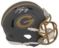 Eddie Lacy Signed Packers Slate Alternate Speed Mini Helmet (Schwartz) at PristineAuction.com
