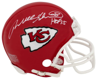 Will Shields Signed Chiefs VSR4 Mini Helmet inscribed "HOF 15" (Schwartz) at PristineAuction.com
