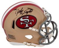John Taylor Signed 49ers Speed Mini Helmet (Schwartz) at PristineAuction.com