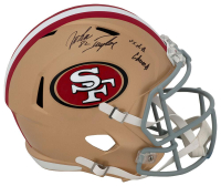 John Taylor Signed 49ers Full-Size Speed Helmet Inscribed "3x SB Champs" (Schwartz) at PristineAuction.com
