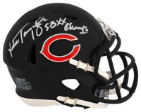 Mike Tomczak Signed Bears Speed Mini Helmet Inscribed "SB XX Champs" (Schwartz) at PristineAuction.com