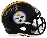 Mike Tomczak Signed Steelers Speed Mini Helmet (Schwartz) at PristineAuction.com