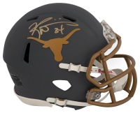 Ricky Williams Signed Texas Longhorns Slate Alternate Speed Mini Helmet (Schwartz) at PristineAuction.com