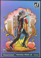 Michael Penix Jr. 2024 Panini Donruss Football Oversized Downtown Jumbo #14 RC at PristineAuction.com