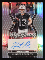 Hunter Renfrow 2024 Panini Prizm Significant Signatures #10 at PristineAuction.com
