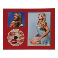 Sabrina Carpenter Signed "Short n' Sweet" 11x14 Custom Matted CD Insert Display (ACOA) at PristineAuction.com