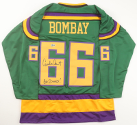 Emilio Estevez Signed "The Mighty Ducks" Jersey Inscribed "Go Ducks!" (Beckett) at PristineAuction.com