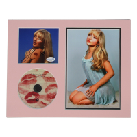 Sabrina Carpenter Signed "Short n' Sweet" 11x14 Custom Matted CD Insert Display (ACOA) at PristineAuction.com