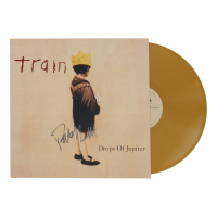 Pat Monahan Signed Train "Drops of Jupiter" Vinyl Record Album (JSA) at PristineAuction.com