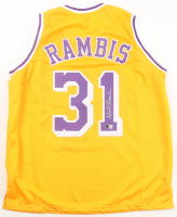 Kurt Rambis Signed Jersey (Beckett) at PristineAuction.com