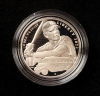 2022-S LE Negro Leagues Baseball Commemorative Proof Half Dollar Coin at PristineAuction.com