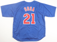 Sammy Sosa Signed Jersey Inscribed "609 HRs" (Beckett) at PristineAuction.com