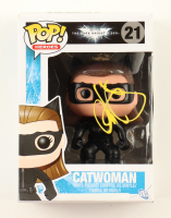 Anne Hathaway Signed "The Dark Knight Rises" #21 Catwoman Funko Pop! Vinyl Figure (Beckett) at PristineAuction.com