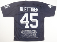 Rudy Ruettiger Signed Movie Quote Jersey (Beckett) at PristineAuction.com