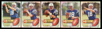 Peyton Manning 1998 Collector's Edge First Place Silver Set With (5) Cards at PristineAuction.com
