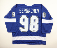 Mikhail Sergachev Signed Jersey (JSA) at PristineAuction.com