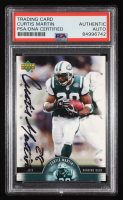 Curtis Martin Signed 2005 Upper Deck Legends #24 (PSA Authentic) at PristineAuction.com