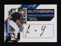 Christian Yelich 2011 ITG Heroes and Prospects Full Body Autographs Silver #A-CY RC at PristineAuction.com