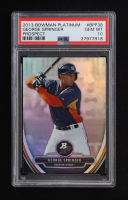 George Springer 2013 Bowman Platinum Prospects #BPP38 RC (PSA 10) at PristineAuction.com