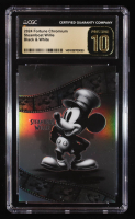 Steamboat Willie 2024 Fortune Chromium Black & White #NNO #166/199 (CGC 10 | Pristine Black Label) at PristineAuction.com