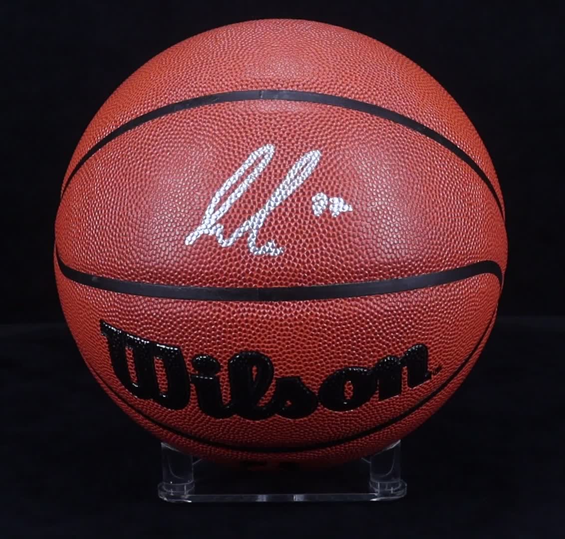 Luka Doncic Signed NBA Basketball (Fanatics) at PristineAuction.com