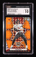 Tom Brady 2022 Panini Mosaic Mosaic Reactive Orange #291 MVP (CGC 10) at PristineAuction.com