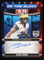 Blake Corum 2024 Panini NIL On The Clock Auto #OTCBCM RC at PristineAuction.com