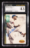Buck O'Neil Signed 1994 Ted Wiliams Co. #109 (CGC 8.5) at PristineAuction.com
