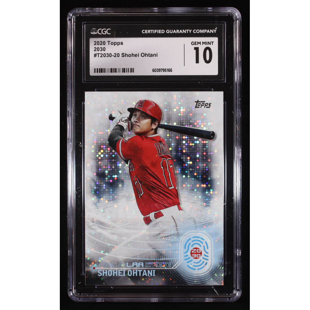 Shohei Ohtani  2020 Topps 2030 #T203020 (CGC 10) at PristineAuction.com