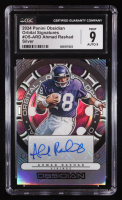 Ahmad Rashad 2024 Panini Obsidian Orbital Signatures Silver #16 #26/99 (CGC 9 | Auto 9) at PristineAuction.com